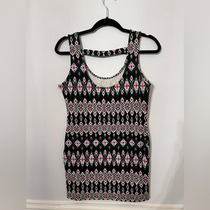 Charlotte Russe mini dress, size (large)